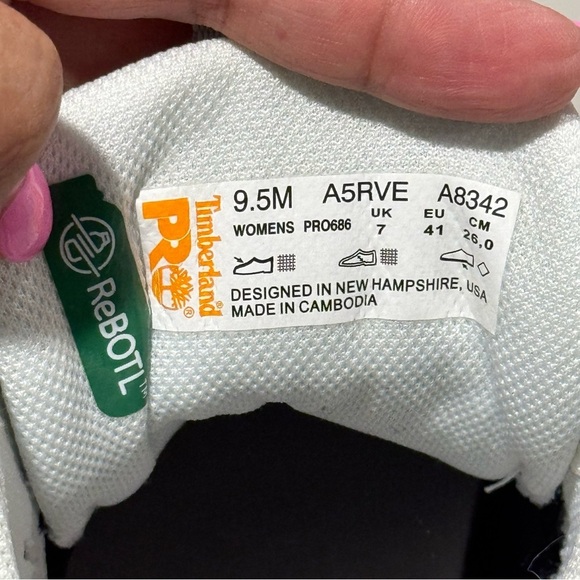 Timberland PRO Women’s 9.5 Setra Composite Safety Toe Work Shoes Comfort SR - Picture 5 of 9